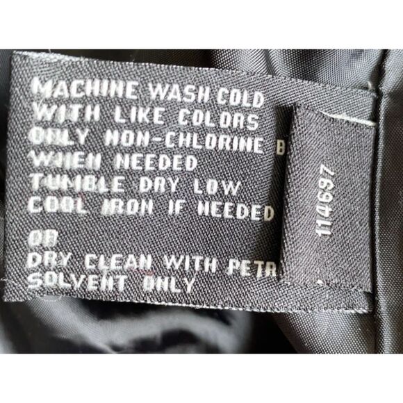 London Fog Lined Black Women's 3X Trench Rain Coat Hooded Silver Clasp Closer - Picture 12 of 12